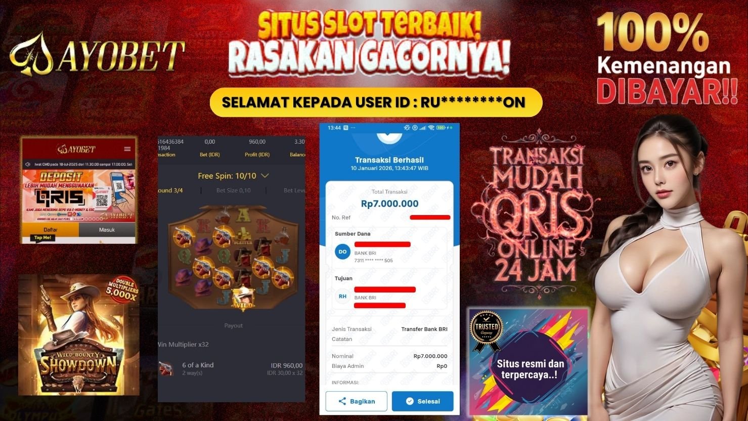 AYOBET JACKPOT SLOT WILD BOUNTY SHOWDOWN